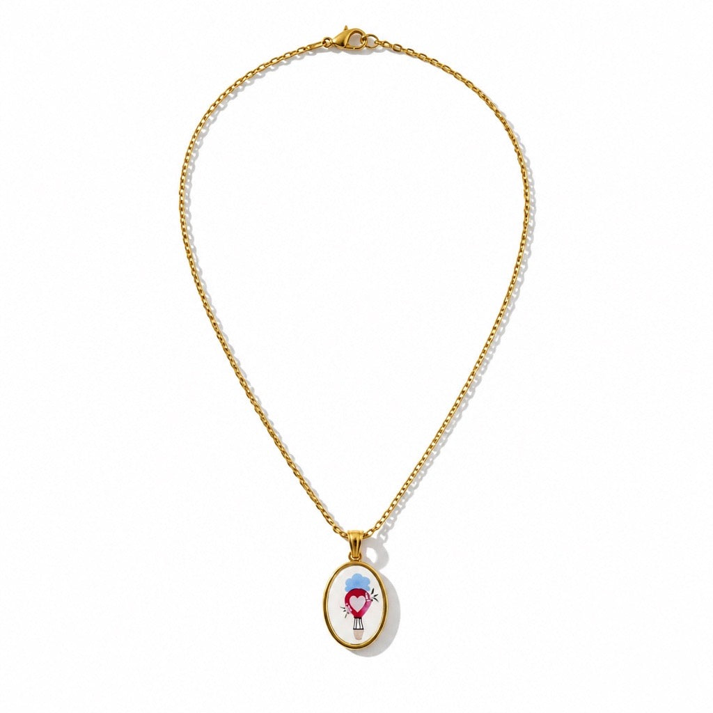 Collana Cuore in Volo
