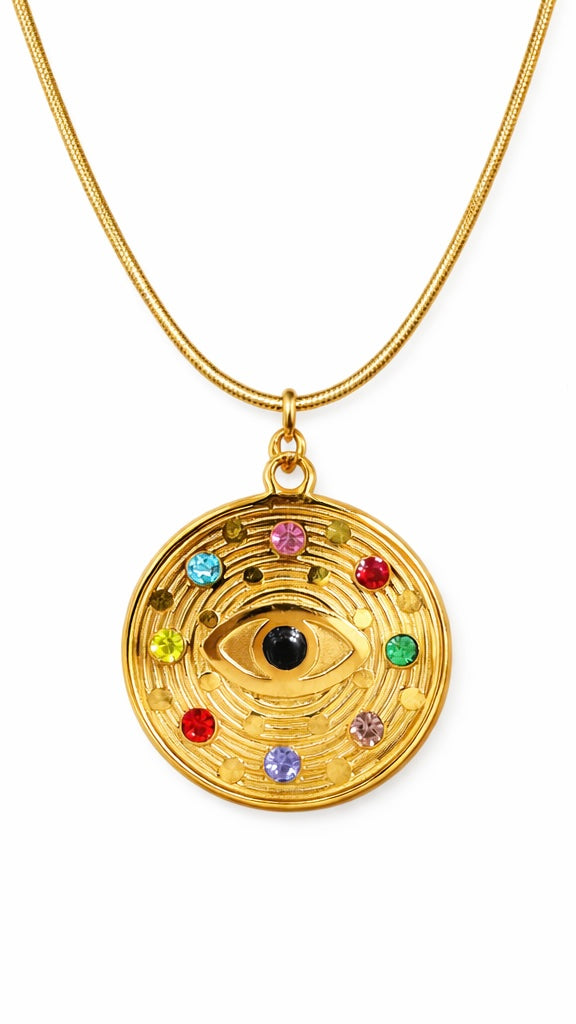 Collana Occhio Mistico Multicolor