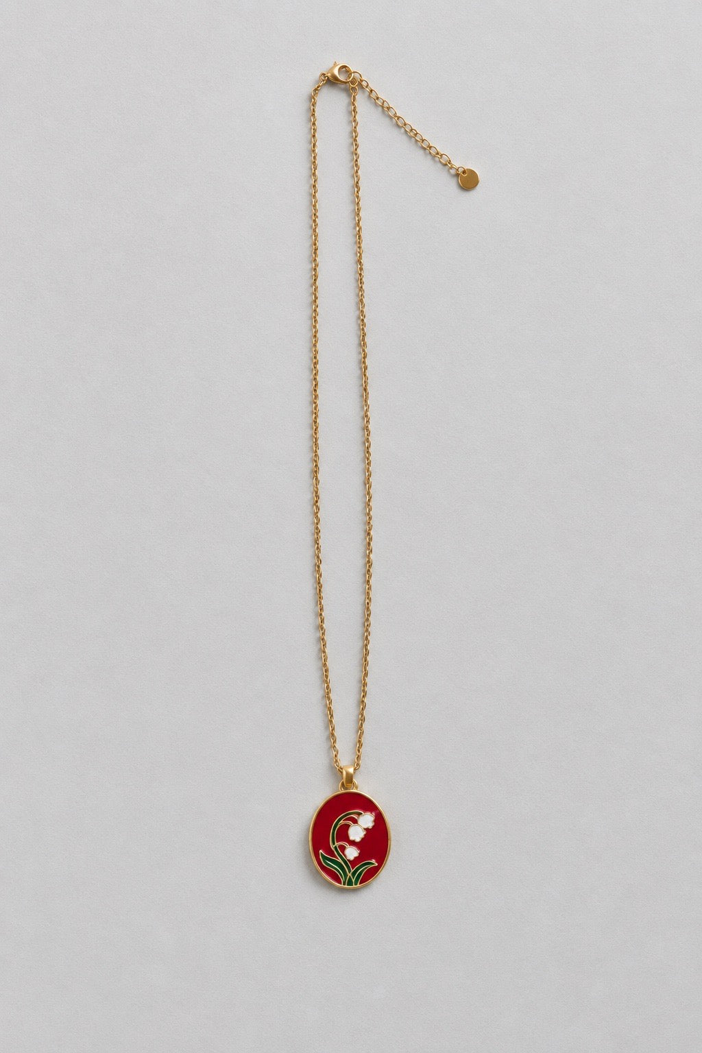 White Tulip Necklace