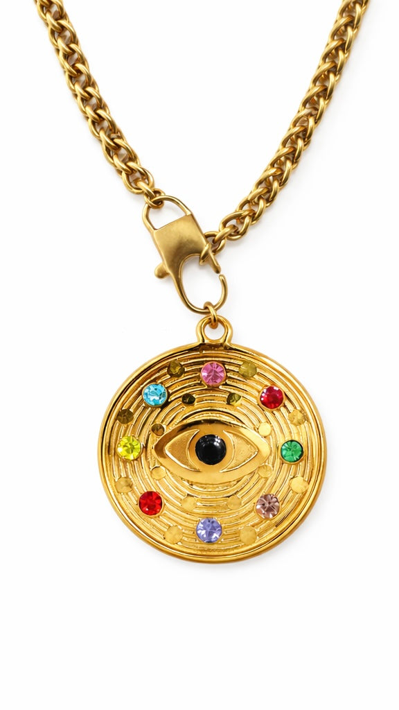 Collana Occhio Mistico Multicolor