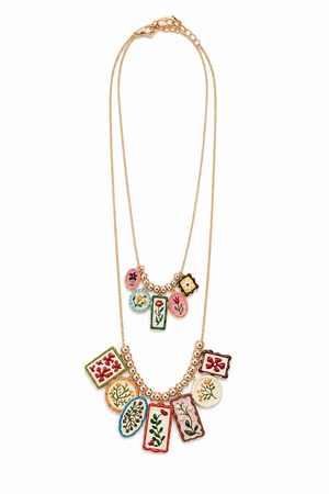 Collana multi-Flowers