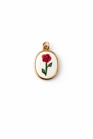 Ciondolo Rosa Vintage