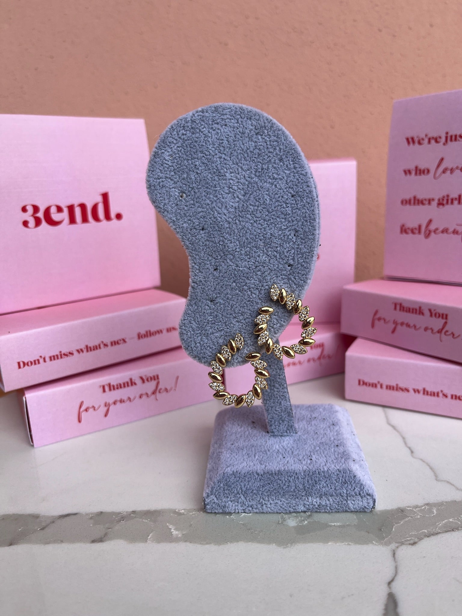 Orecchino piccole gocce