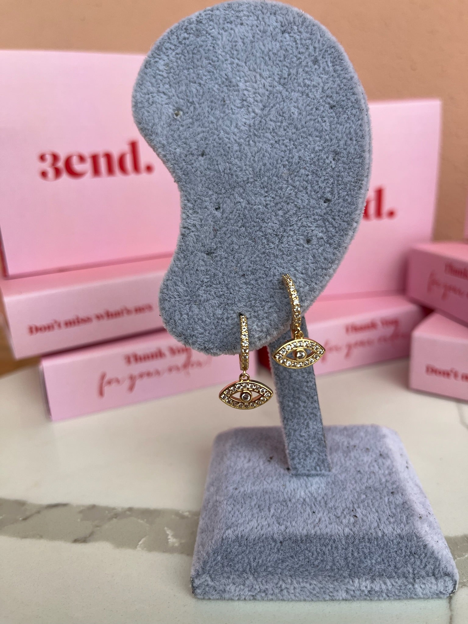 Orecchino Occhio Greco