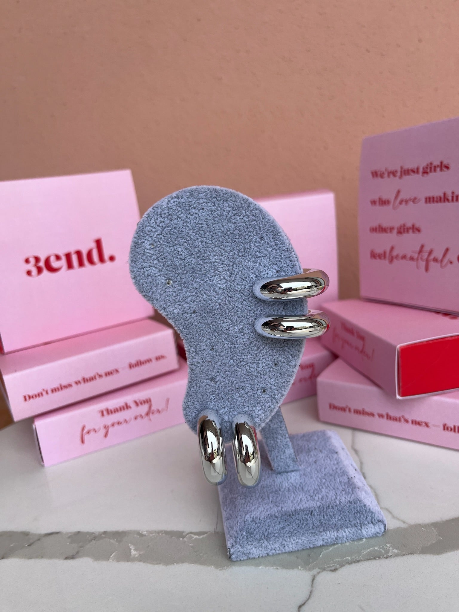 Set Orecchini Chunky & Ear cuff.