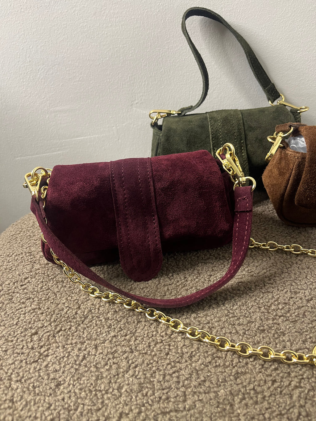 Borsa Jaqui Camoscio