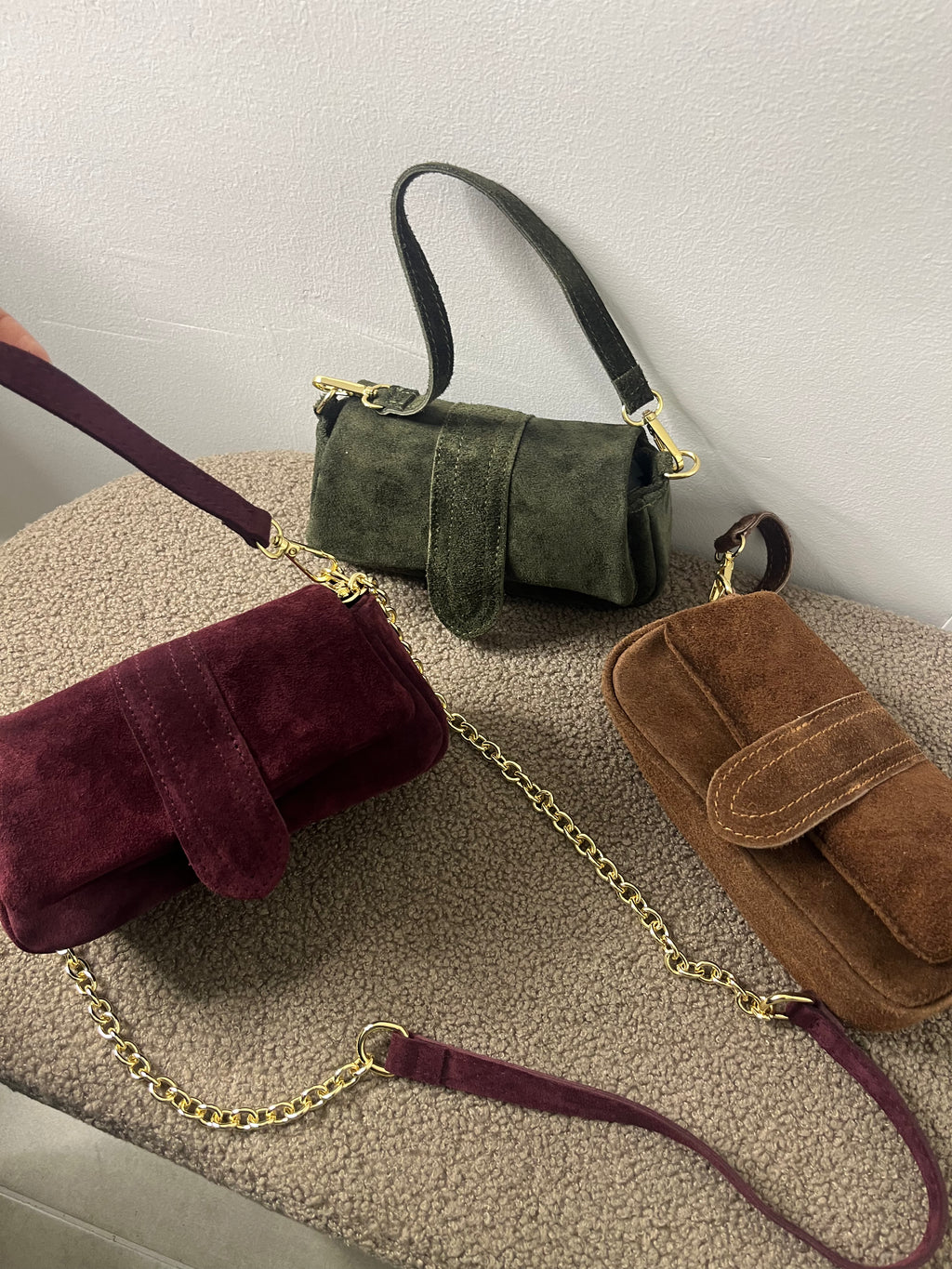 Borsa Jaqui Camoscio