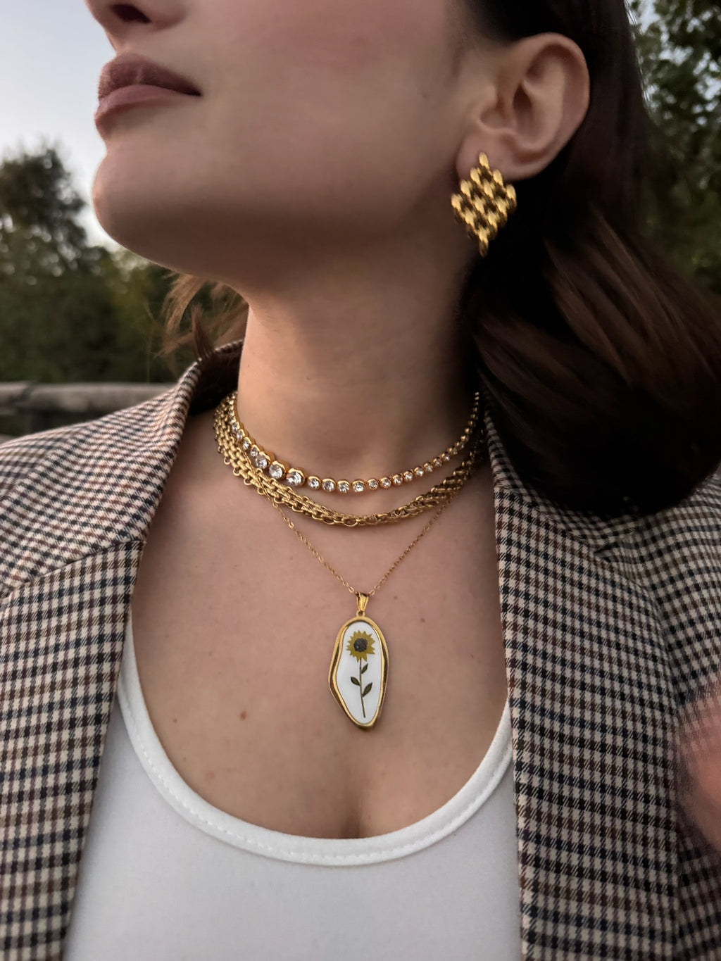 Collana Girasole