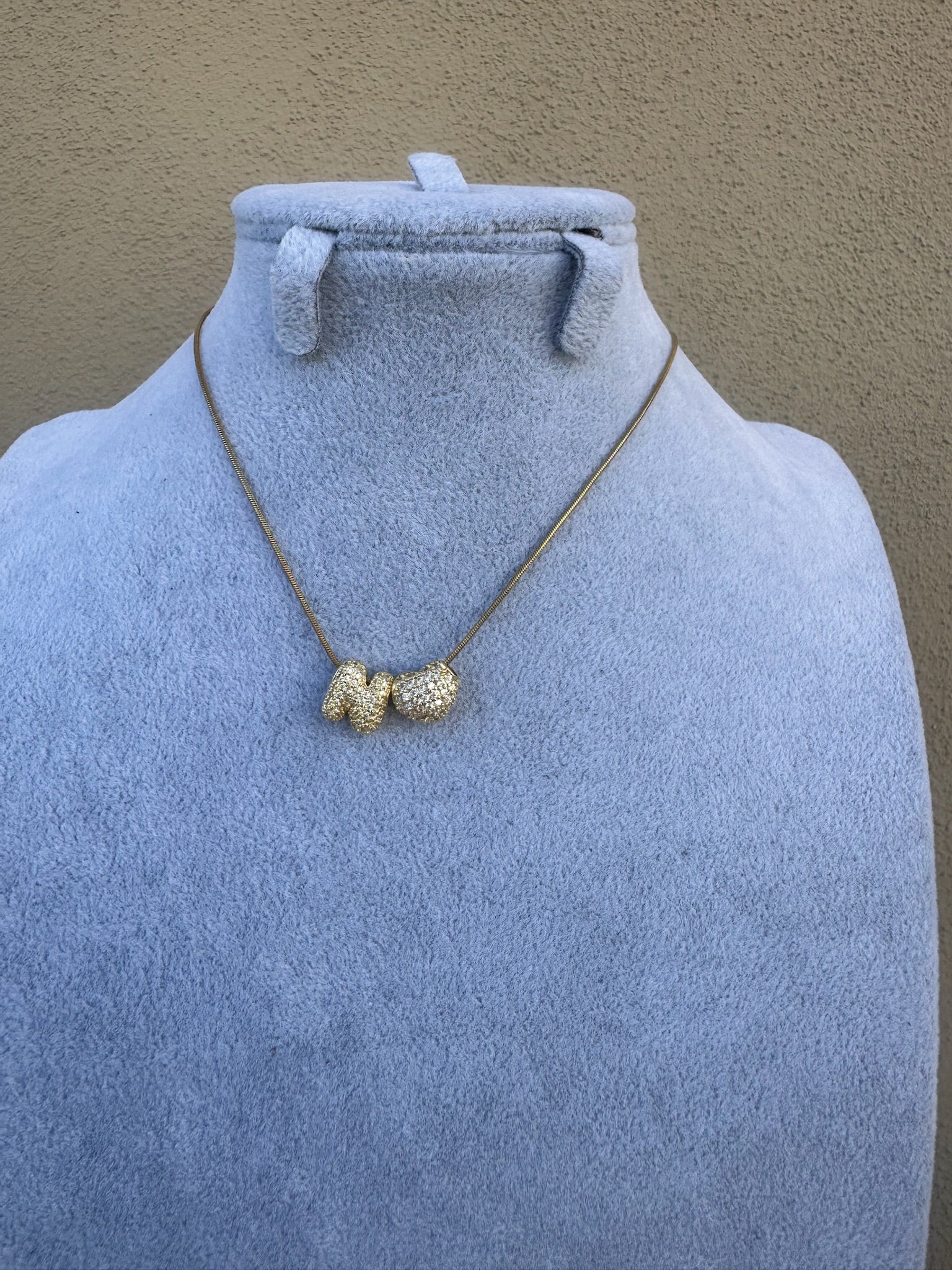 Collana Lettera/Numero & cuore