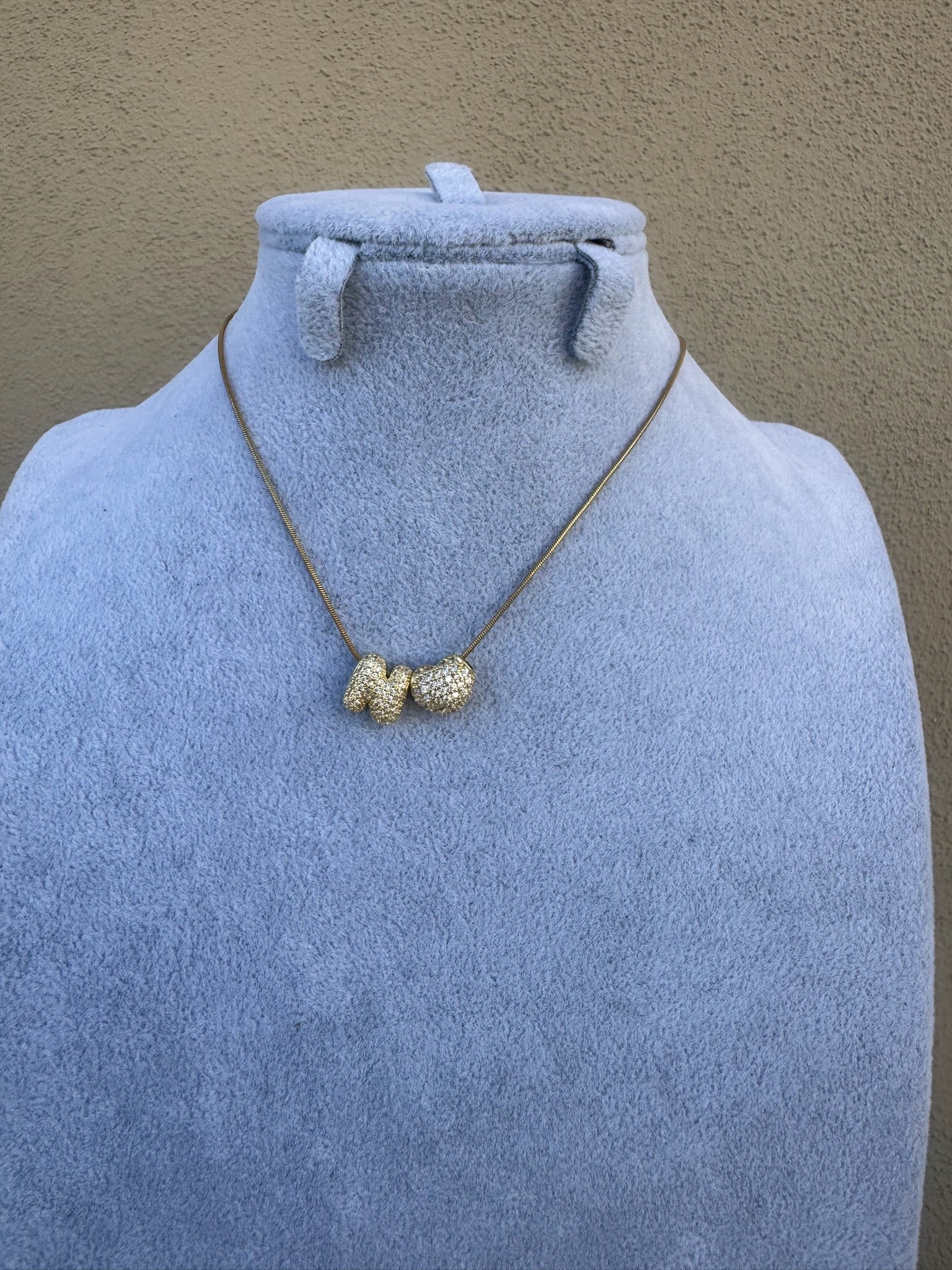 Collana Lettera/Numero & cuore