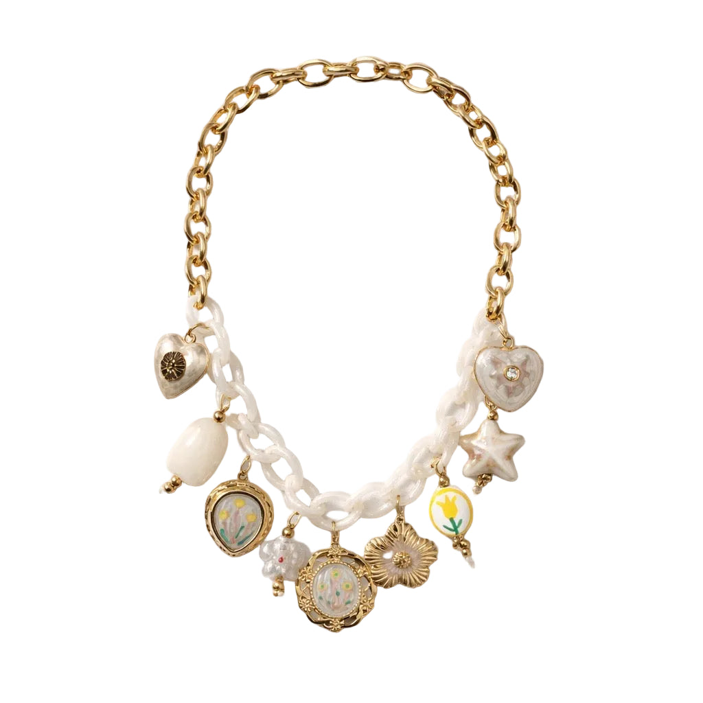 Collana White Pearl