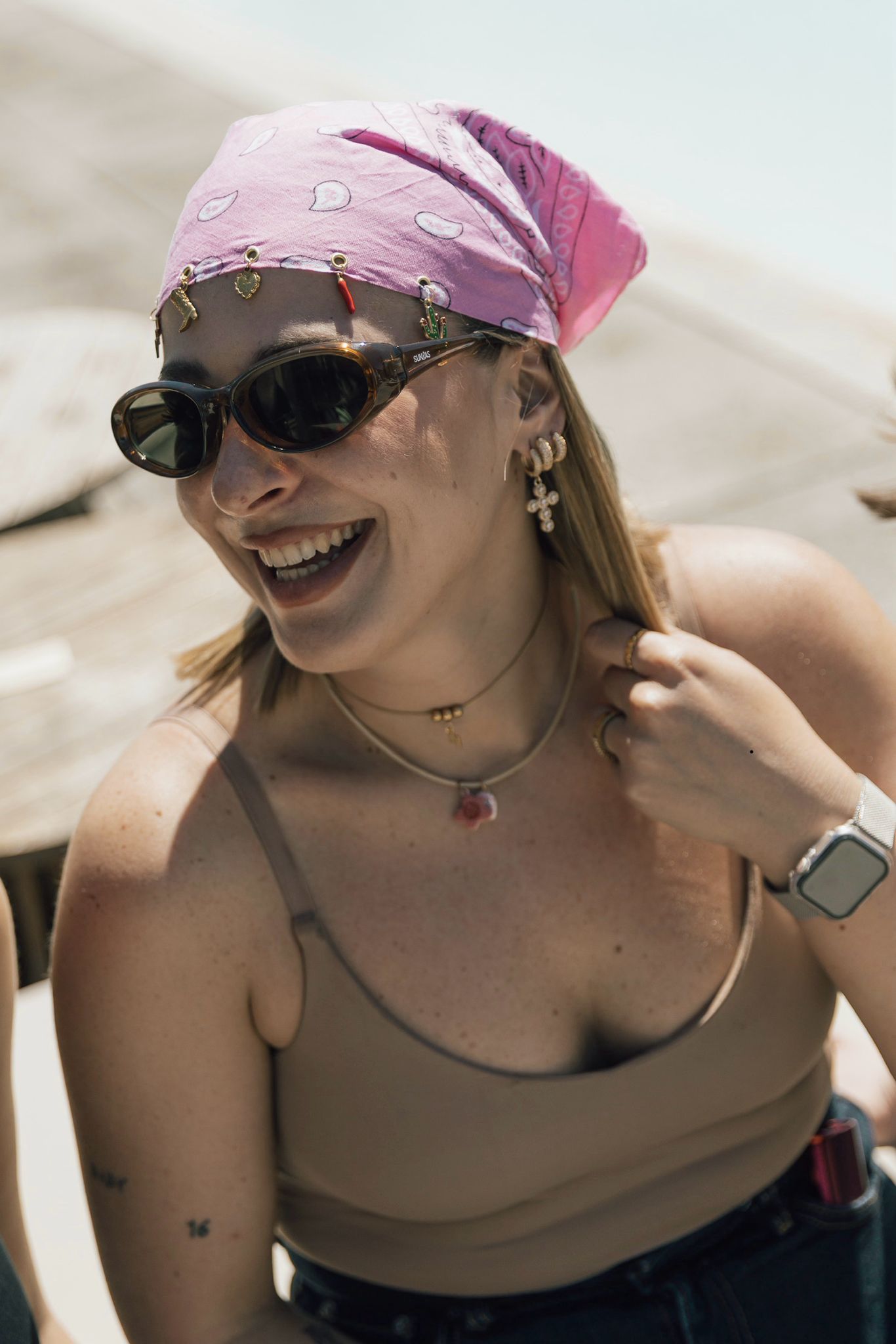 Bandana con Charm – Testa