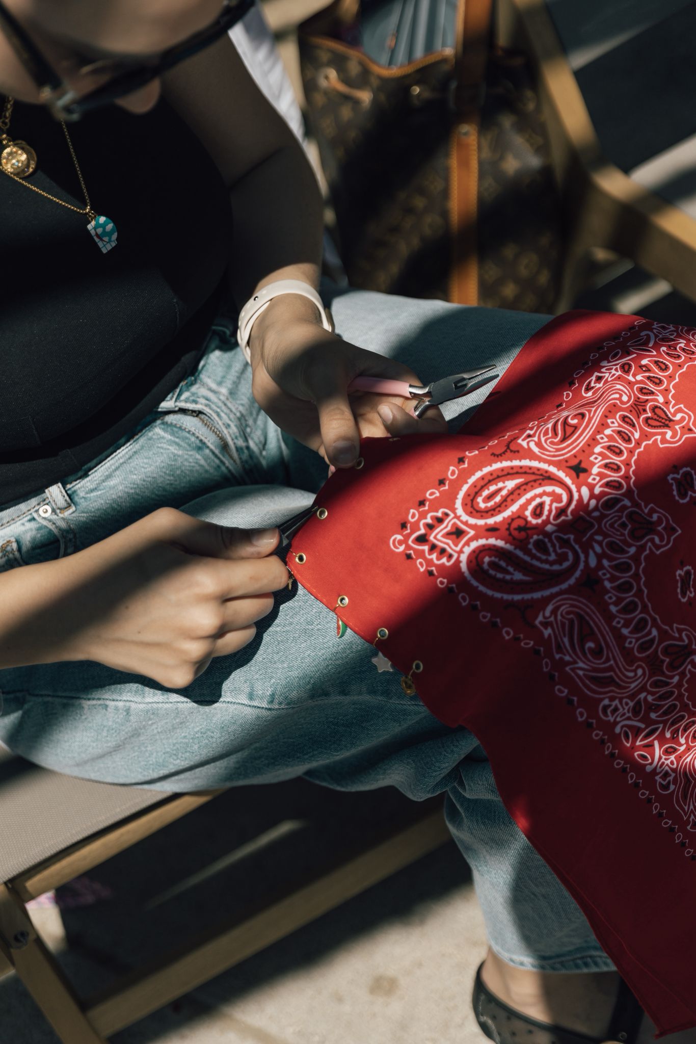 Bandana con Charm – Collo