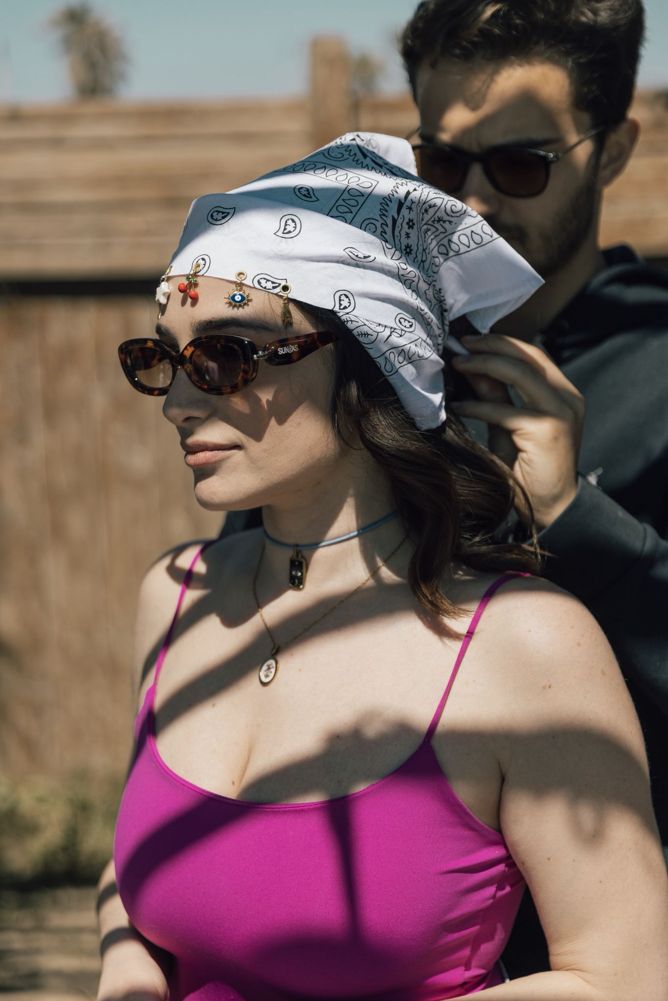 Bandana con Charm – Testa