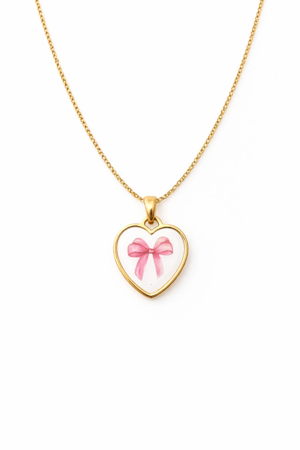 Collana Fiocco Rosa