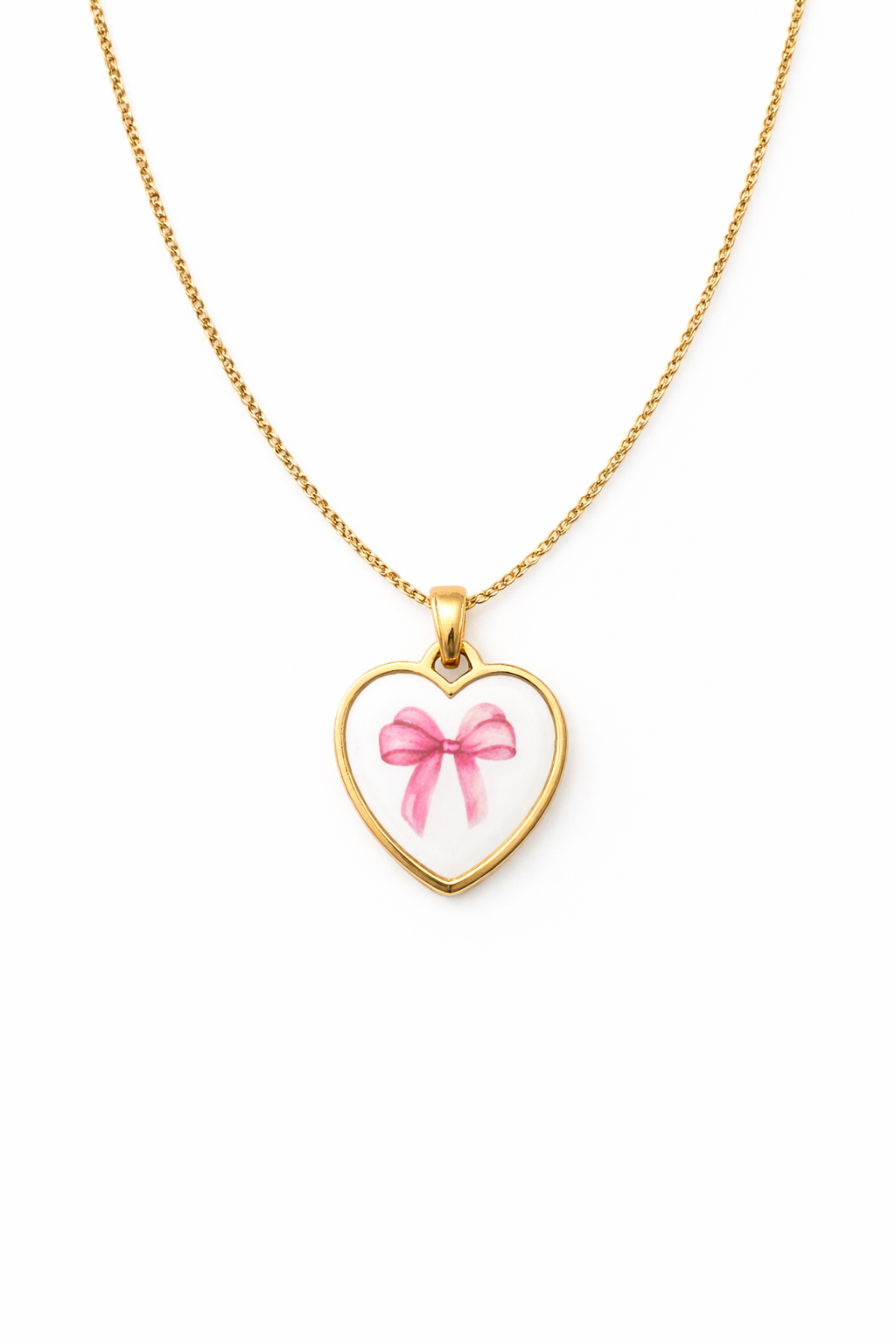 Collana Fiocco Rosa