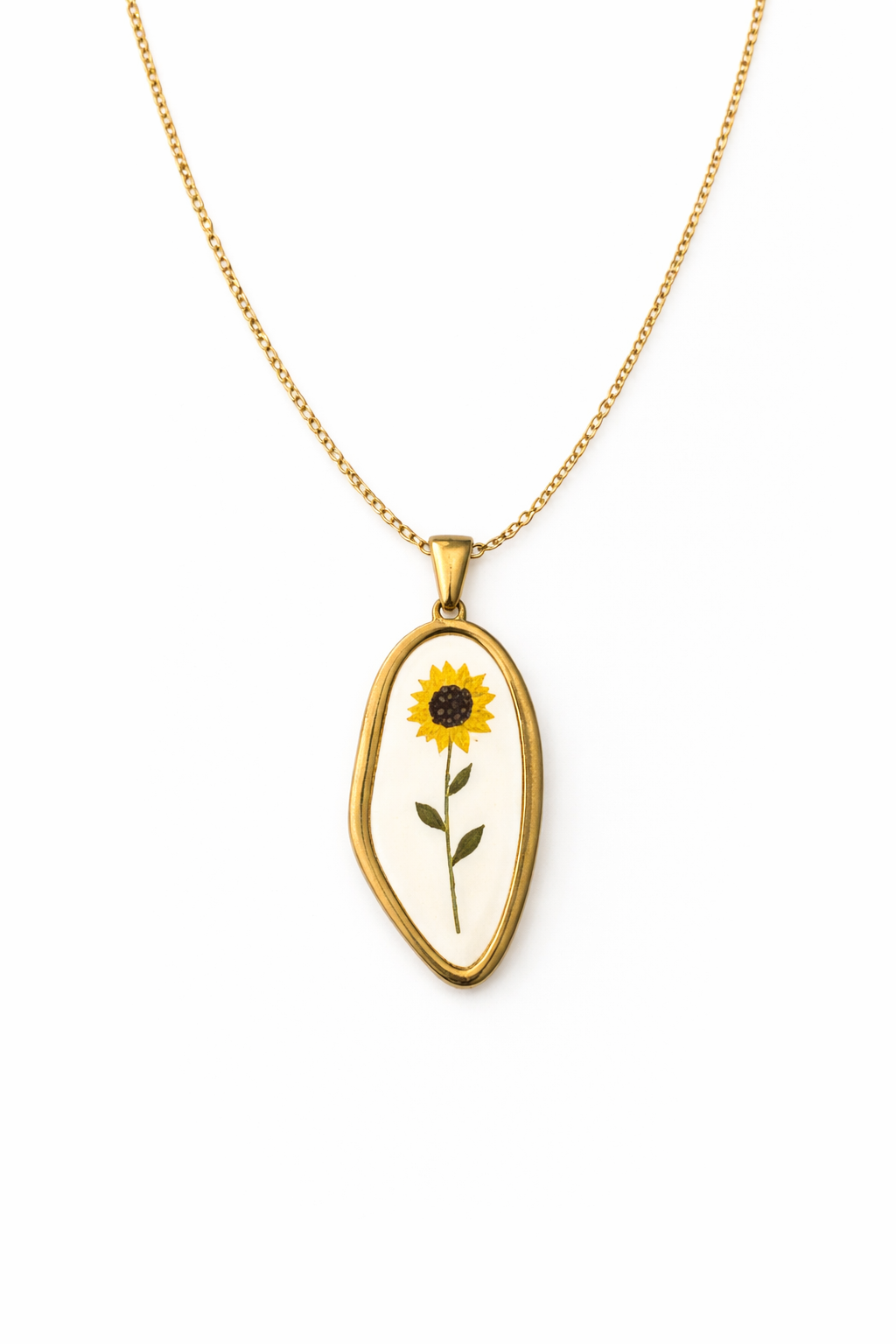 Sunflower Necklace