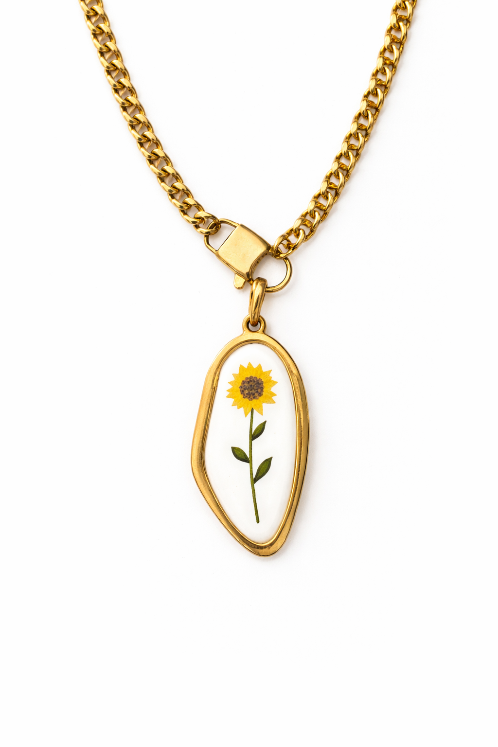 Sunflower Necklace