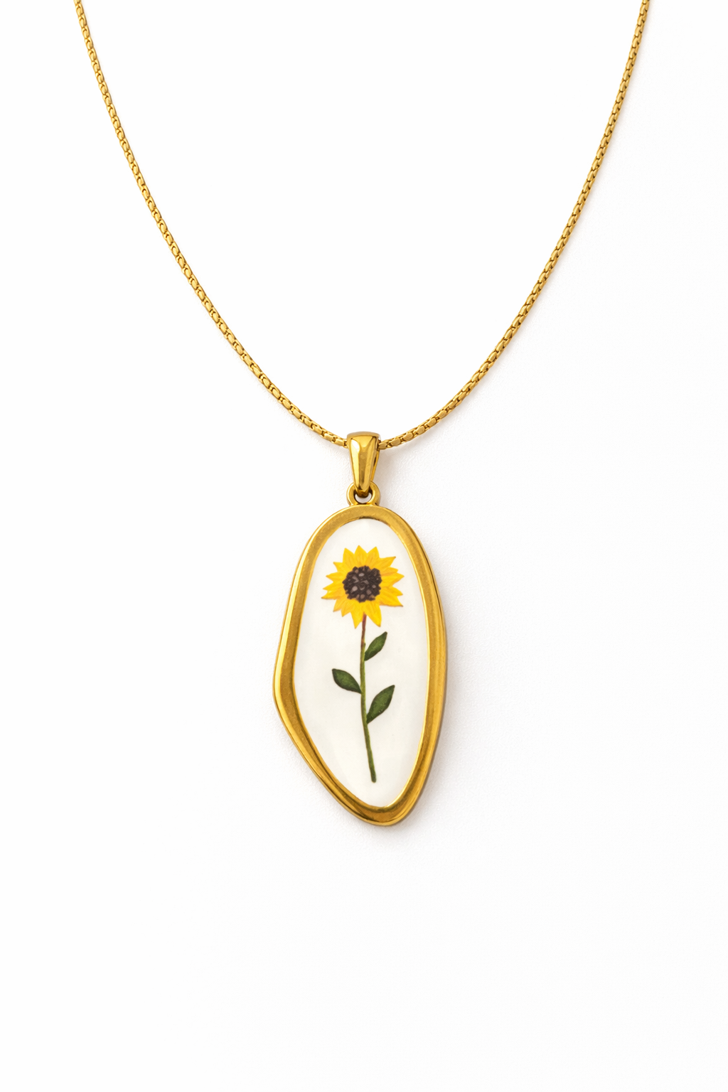 Sunflower Necklace